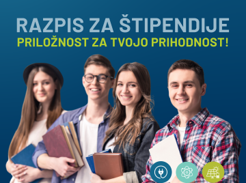 Iščemo svežo energijo – prijavi se na razpis za kadrovske štipendije.